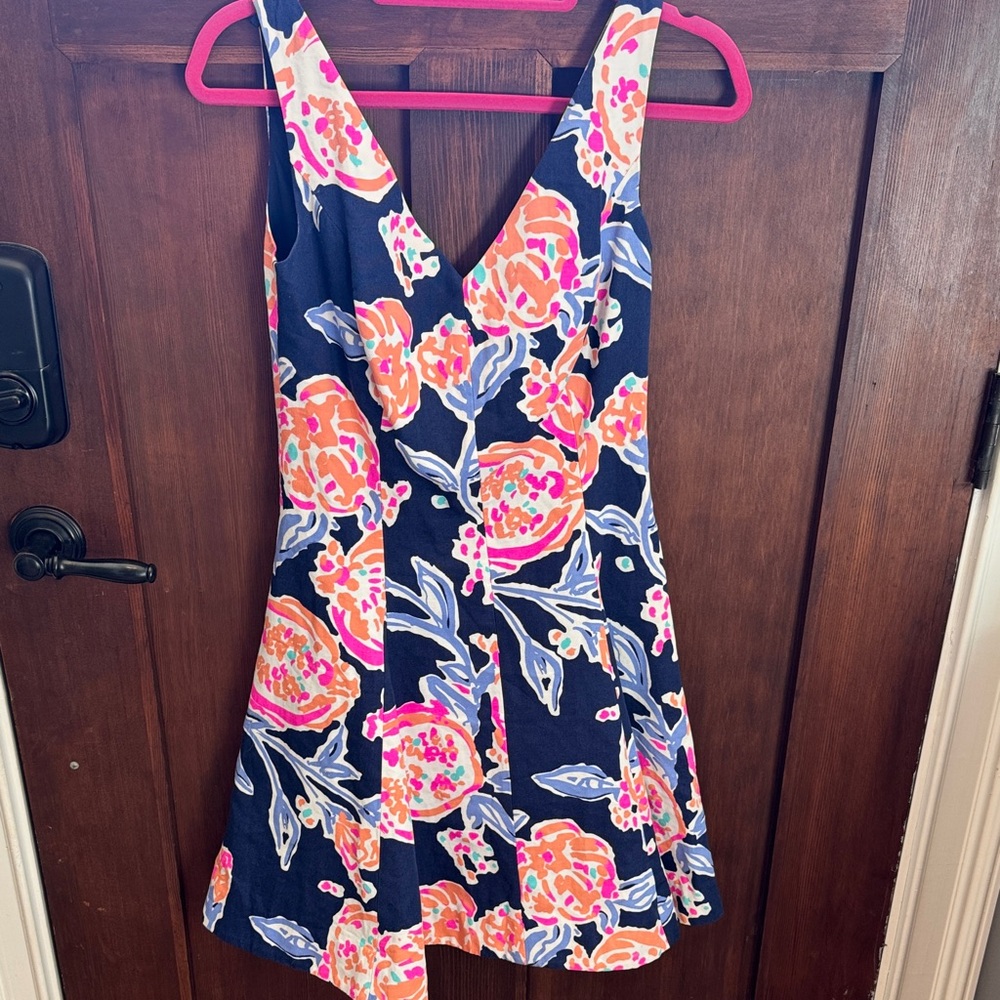 Lilly Pulitzer Multicolor V-Neck Dress